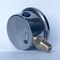 manometro riempito petrolio- del manometro di 40mm 1,5 Antivari del lato dell'entrata del collegamento di acciaio inossidabile del silicone d'ottone idraulico di caso