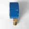 manometro pratico bagnato d'ottone dipinto blu delle parti del caso 25 di 50mm del MPa del manometro d'acciaio dell'ossigeno