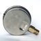 La parte radiale d'ottone 2,5 misura 5000 il manometro in pollici riempito liquido dell'olio del manometro di PSI 63mm